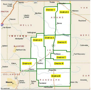 Service Area | Jay County REMC